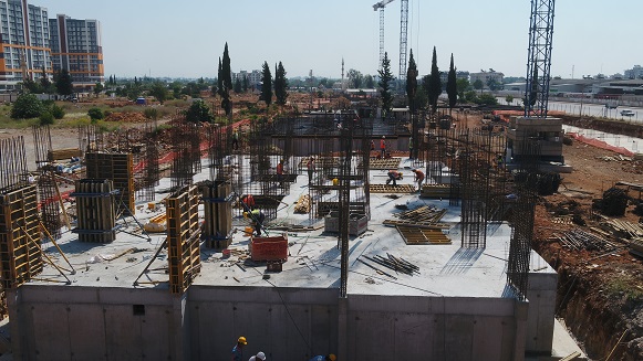Güneş Mahallesi’nde bloklar yükseliyor