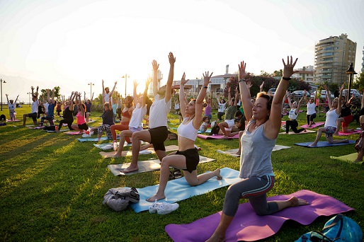 Antalya’nın en uç noktasında yoga