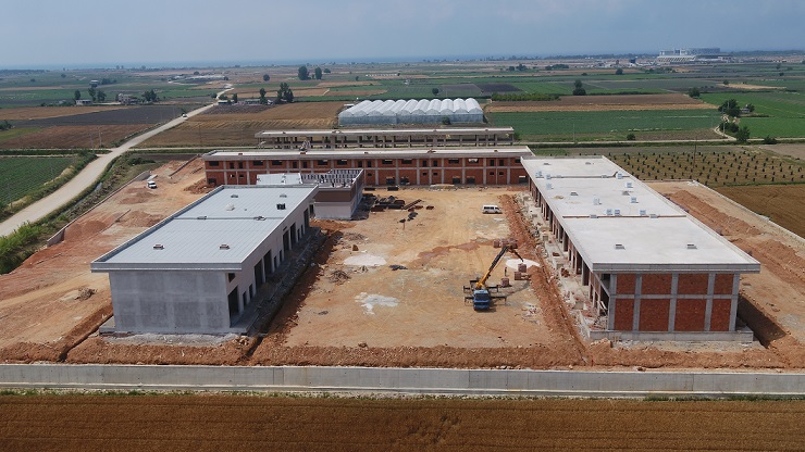 Manavgat Toptancı Hal Projesi’nde sona doğru