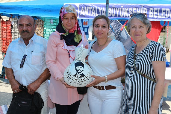 Serik ATASEM’de yılsonu sergisi düzenlendi