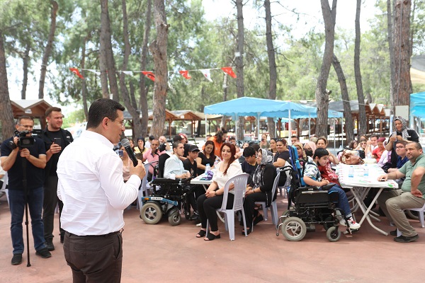 Tütüncü, DMD aileleri ile piknikte buluştu