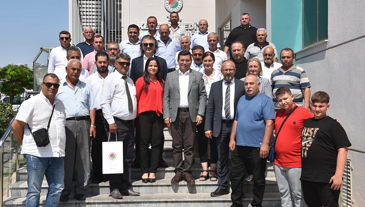 Tütüncü, KKTC muhtarlarını ağırladı
