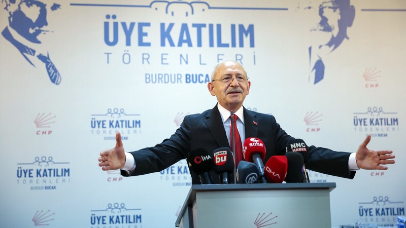 CHP Genel Başkanı Kılıçdaroğlu, üye katılım töreninde konuştu