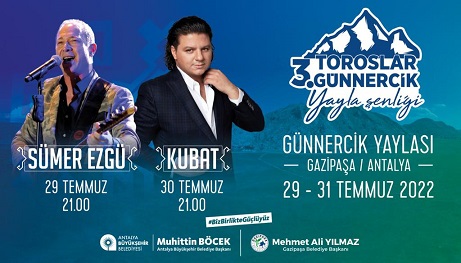 Günnercik Yayla Şenliği için hazırlıklar sürüyor