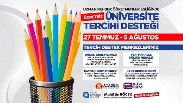 Büyükşehir’den üniversite adaylarına tercih desteği