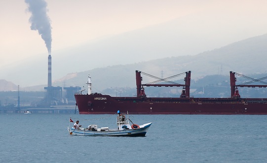 Ukrayna’dan mısır taşıyan “Arizona” gemisi İskenderun Körfezi’ne ulaştı