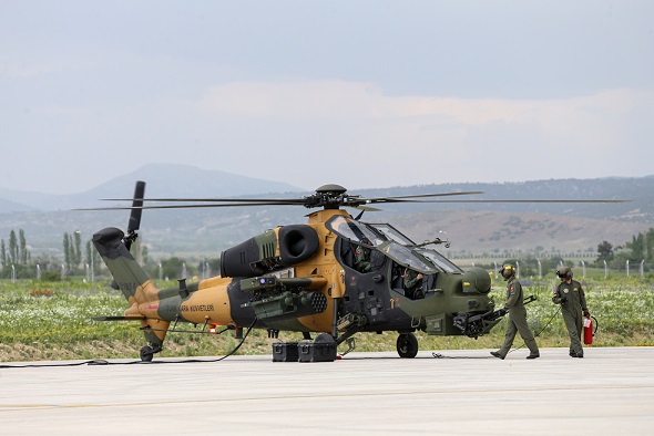 “Şanlı ordunun milli gururu”: Atak helikopteri