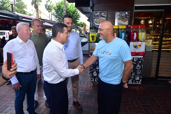 Başkan Tütüncü Alanya’da
