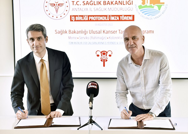 Antalya OSB Çalışanlarına Kanser Taraması Yapılacak