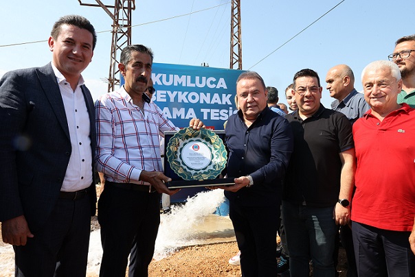 ‘Beykonak Sulama Tesisi’ açıldı