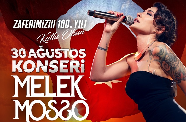 Melek Mosso’dan Manavgat’ta 30 Ağustos Konseri