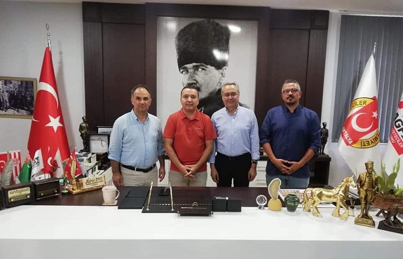 Rafet Zeybek’ten Gazetecilere Ziyaret