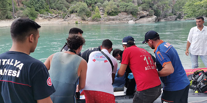 Antalya’da yüzmek için ırmağa giren üniversite öğrencisi boğuldu