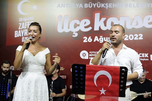 Serik’te Zafer Bayramı konseri
