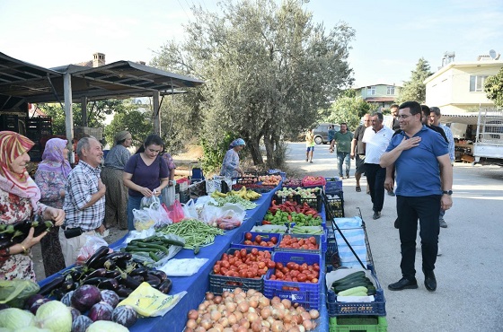 Başkan Tütüncü, Aksu’da