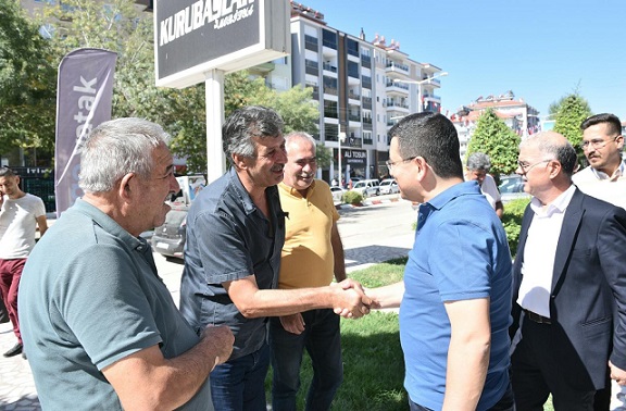 Başkan Tütüncü, Elmalı’da