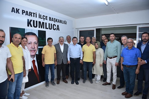 Başkan Tütüncü, Kumluca’da