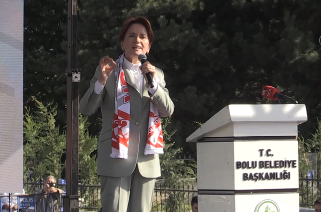 Akşener: “İnşallah 13. cumhurbaşkanı bizim gösterdiğimiz aday olacak, ben ona inanıyorum”