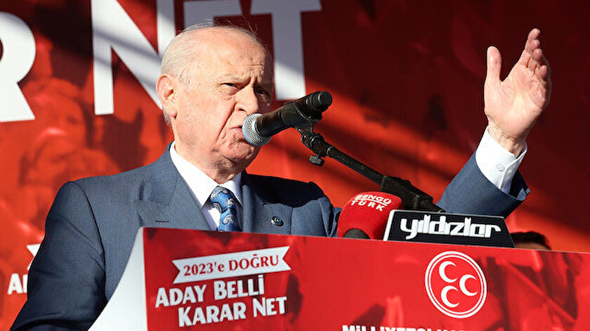 MHP Genel Başkanı Bahçeli, MHP’nin Kayseri mitingine katıldı