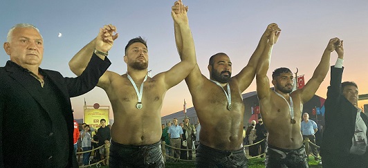 Başaltı Pehlivanı Susuz Dünya ikincisi oldu