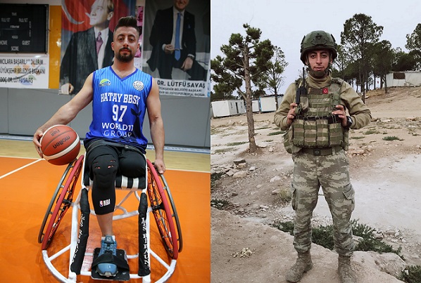 Pençe-Şimşek operasyonu gazisi sporla yaşama bağlandı