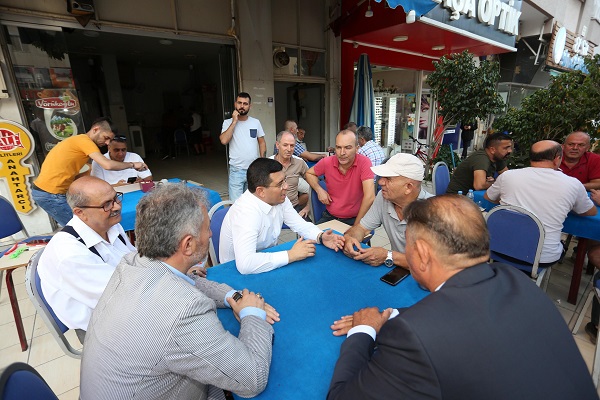 Başkan Tütüncü, Kepez esnafını gezdi