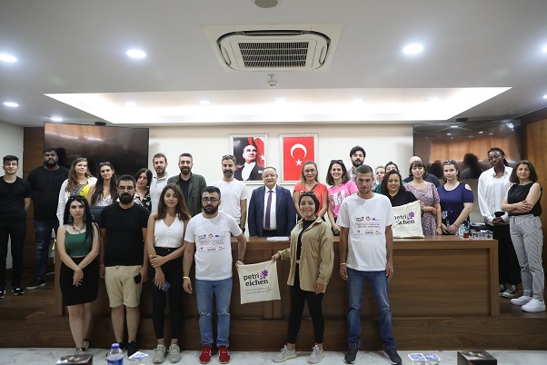 Erasmus öğrencilerinden Büyükşehir’e ziyaret