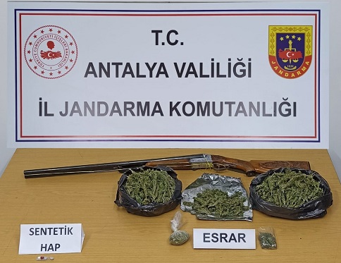 Antalya’da Uyuşturucu satıcılarına bir operasyon daha