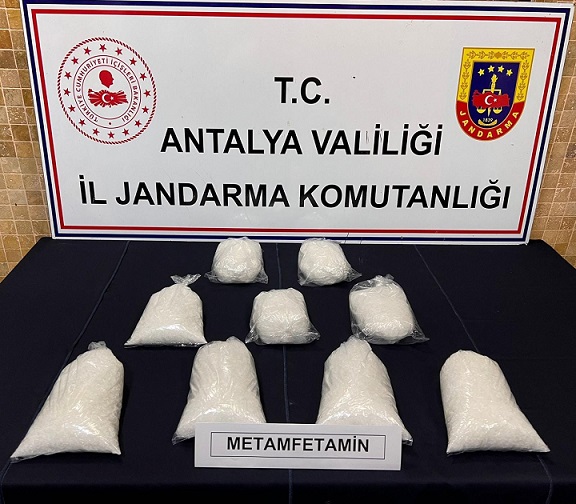 Antalya’da Jandarmadan bir uyuşturucu operasyonu daha