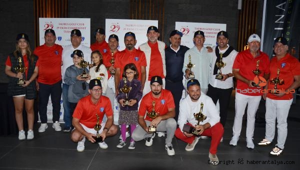 Antalya’da “Cumhuriyet Golf Turnuvası” düzenlendi