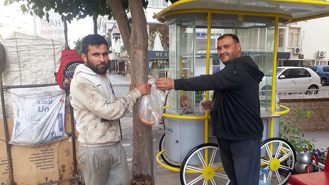Engelli gençten örnek hareket