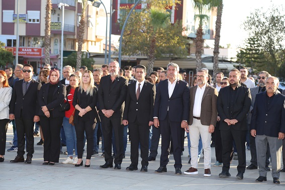 Atatürk Döşemealtı’nda Özlem ve minnetle anıldı
