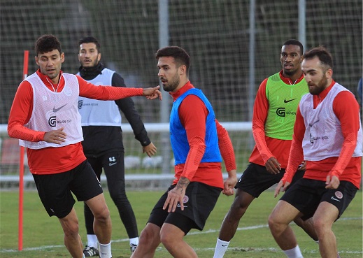 Antalyaspor, Beşiktaş maçının hazırlıklarına başladı