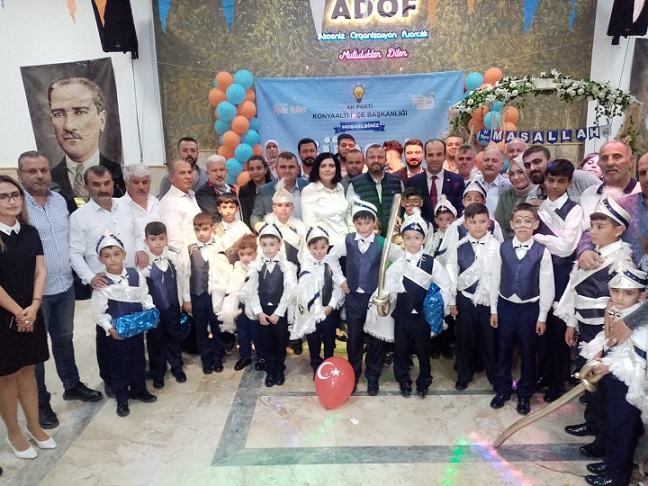 AK Parti Konyaaltı’ndan muhteşem sünnet şöleni