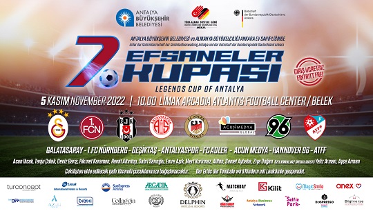 7. Efsaneler Kupası Antalya’da