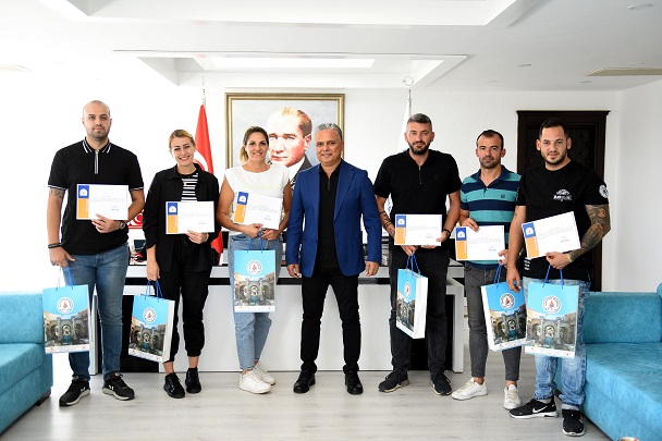 Muratpaşa’ya eğitim için geldiler
