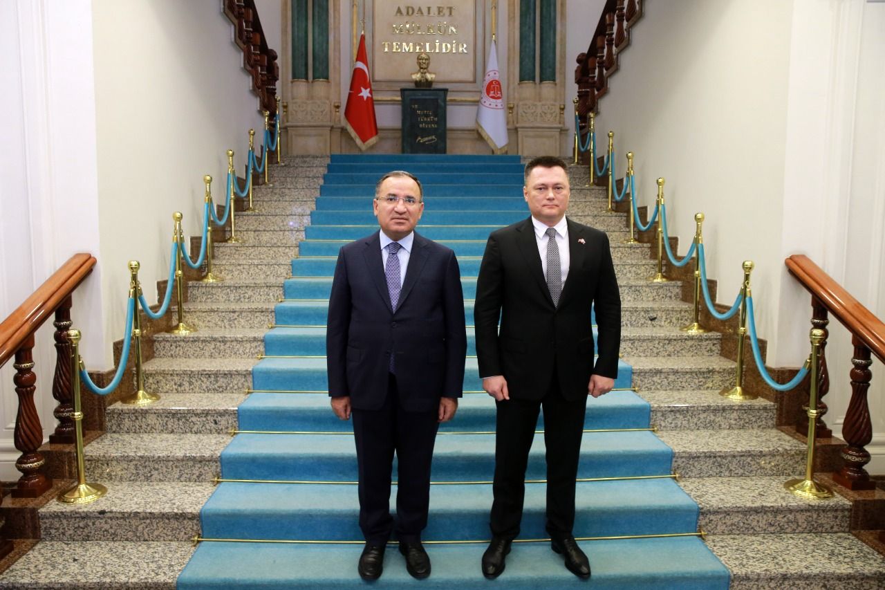 Adalet Bakanı Bozdağ, Rusya Federasyonu Başsavcısı Krasnov’u kabul etti
