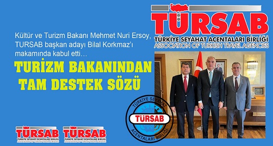 Turizm Bakanından Tam Destek Sözü