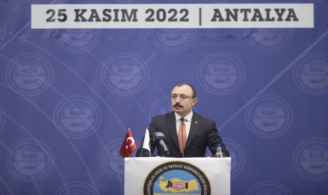 Ticaret Bakanı Muş, Antalya’da TESKOMB’un Toplantısına Katıldı