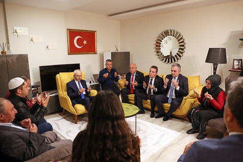 CHP Genel Başkanı Kılıçdaroğlu, şehit ailesini ziyaret etti