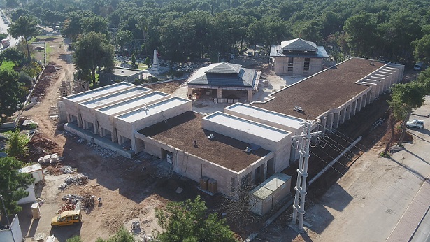 Uncalı Kent Mezarlığı düzenlemesi sona geldi