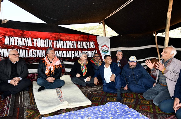 Başkan Uysal, Yörük buluşmasında konuştu
