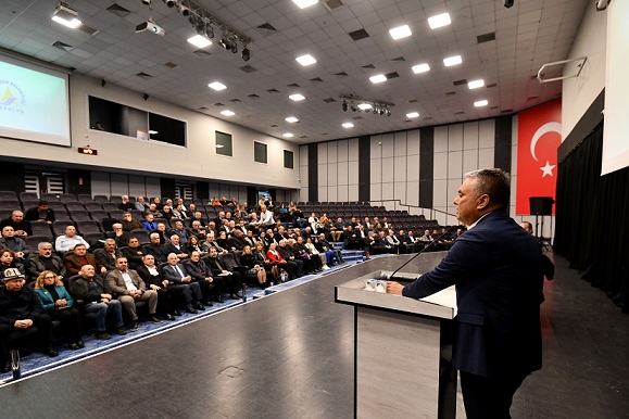 Muratpaşa’da Hemşeri dernekleri depremzedeler için toplandı