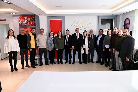 Başkan Şükrü Sözen’den CHP’li Başar’a Ziyaret