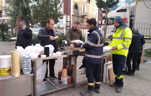 Hatay da gönülleri ısıttılar