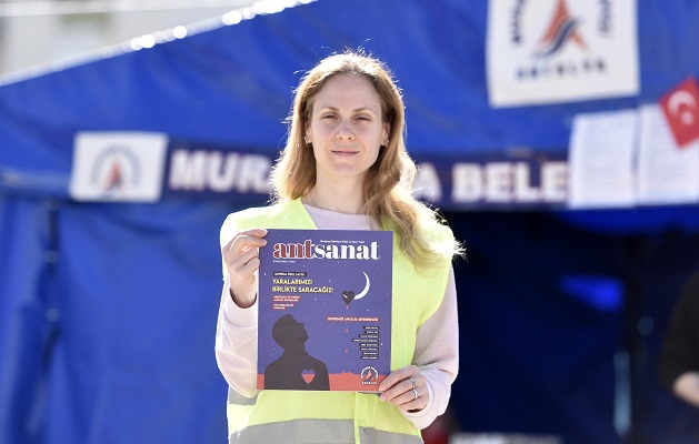 AntSanat deprem sayısıyla yayımlandı