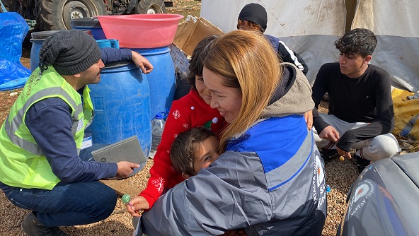 Antalya Büyükşehir Belediyesi Nurdağı’nda psikosoyal destek çalışmalarını sürdürüyor