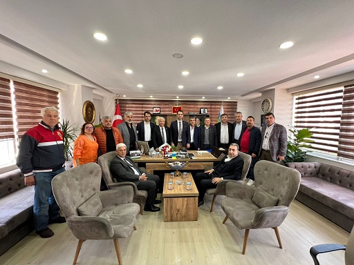 Milletvekili aday adayı Turgut Bucak’tan İYİ Parti Antalya İl Başkanlığına Ziyaret