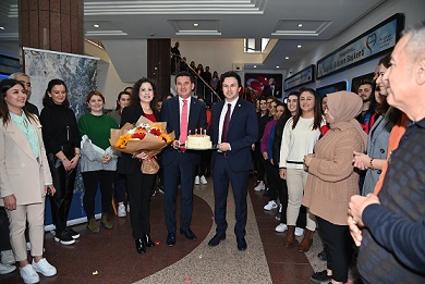 Başkan Köleoğlu’na Süpriz Karşılama