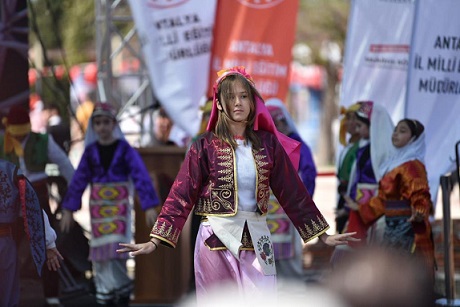 23 Nisan Antalya’da Coşkuyla Kutlandı
